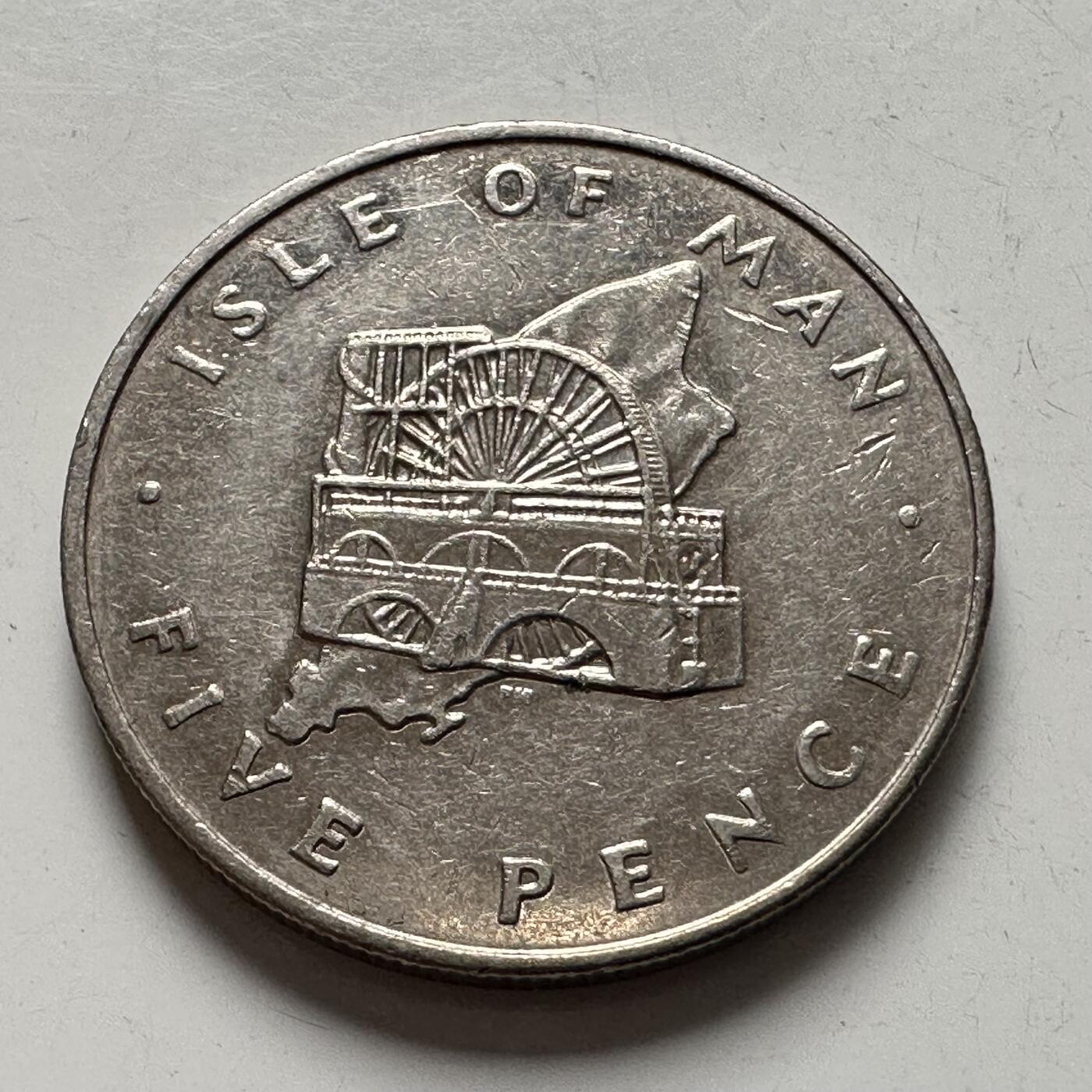 🌹外币初藏🌹🐯2025年第144场  每周二四六晚8️⃣点 接代拍 马恩岛1976年五便士