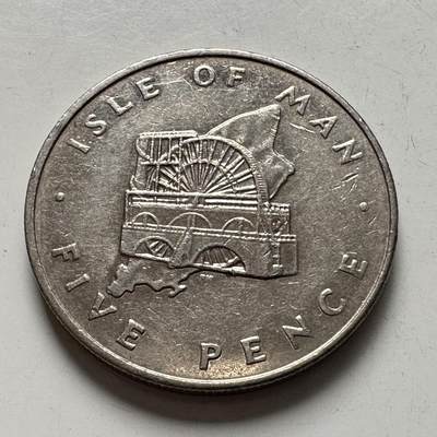 🌹外币初藏🌹🐯2025年第144场  每周二四六晚8️⃣点 接代拍 - 马恩岛1976年五便士