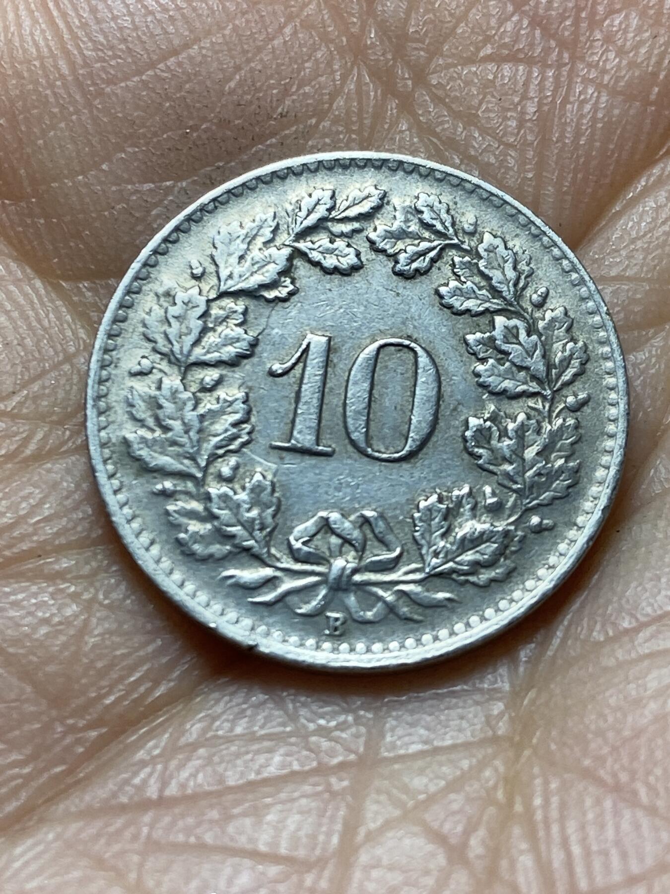 2025年第一百四十五场(总第一百七十一场）高品质英国一线回流散币年末特拍场第二场(免佣金) 稀少早期年份–瑞士🇨🇭1946年10拉彭(第二版，B标伯尔尼造)