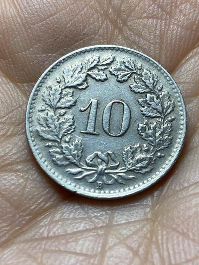 2025年第一百四十二场(总第一百六十八场）高品质英国一线回流散币年末特拍场第二场(免佣金) 稀少早期年份–瑞士🇨🇭1946年10拉彭(第二版，B标伯尔尼造)