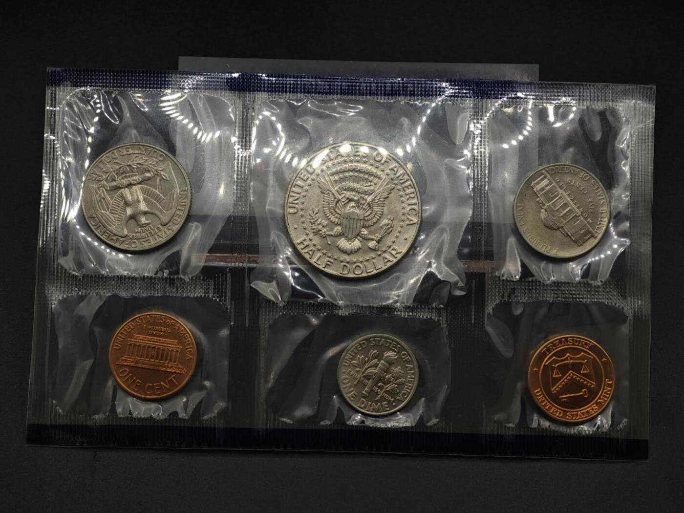 【淘币小摊】实时拍第八百三十六拍   银币套币场   满百包邮可预留二周 每周一统一发货   美国1989年套币