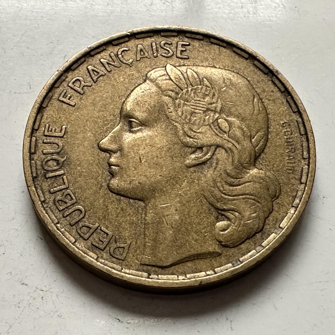 🌹外币初藏🌹🐯2025年第144场  每周二四六晚8️⃣点 接代拍 法国1951年50法郎