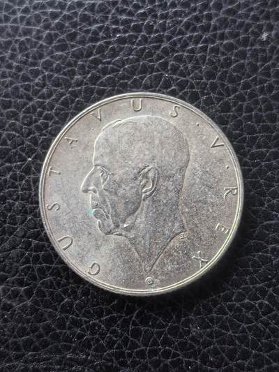 道一币馆币章第一百六十一场 - 瑞典1938年特拉华定居点建立300周年2克朗银币  15g 800S 