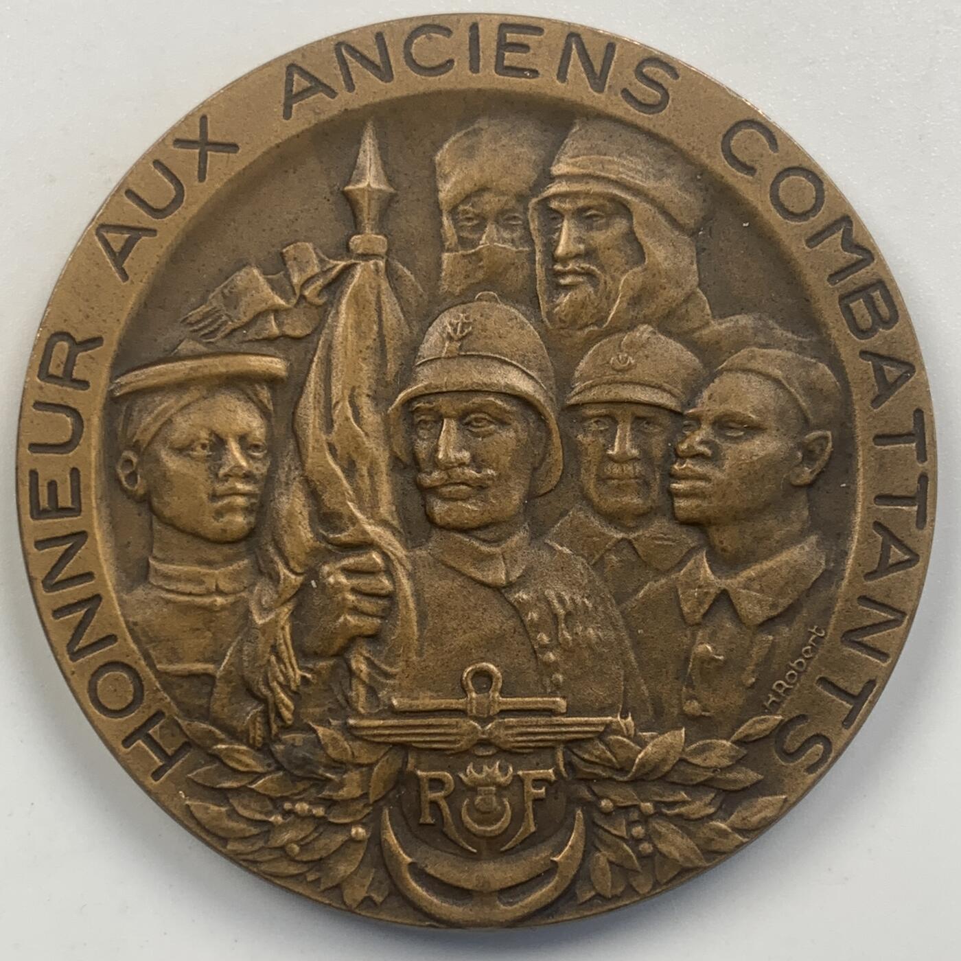 掌中浮雕-藏着的欧洲第047场 1931年法国巴黎殖民博览会纪念铜章，50mm，55g