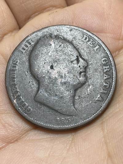 2025年第一百四十四场(总第一百七十场）品种丰富英国一线回流散币年末特拍场第一场(免佣金) - 少见–英国🇬🇧1834年1便士(威廉四世时期)