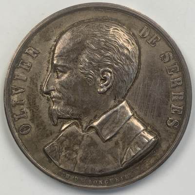 掌中浮雕-藏着的欧洲第047场 - 法国农业银章，51mm，59.95g