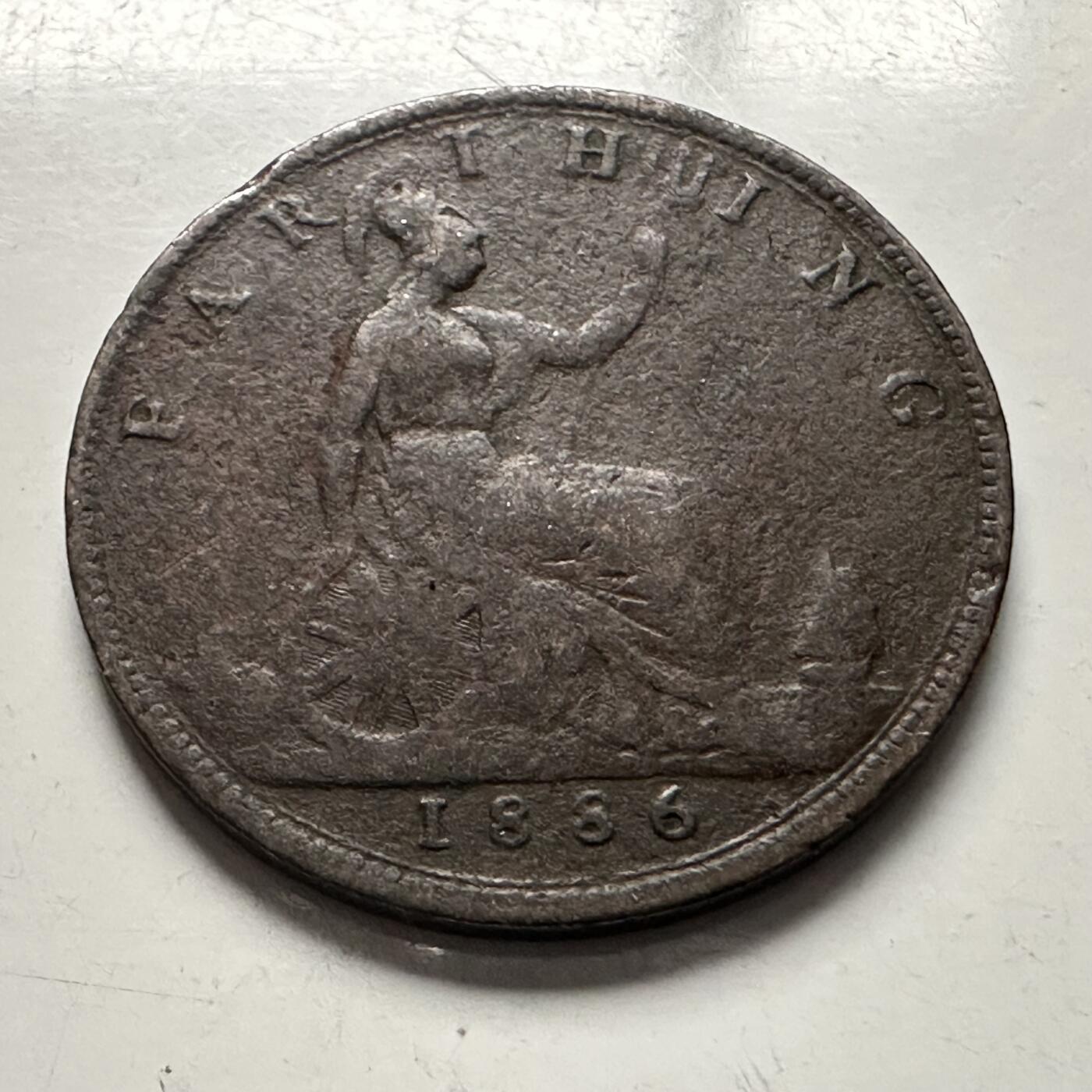 🌹外币初藏🌹🐯2025年第144场  每周二四六晚8️⃣点 接代拍 英国1886年一法新