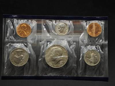 【淘币小摊】实时拍第八百三十六拍   银币套币场   满百包邮可预留二周 每周一统一发货   - 美国1989年套币