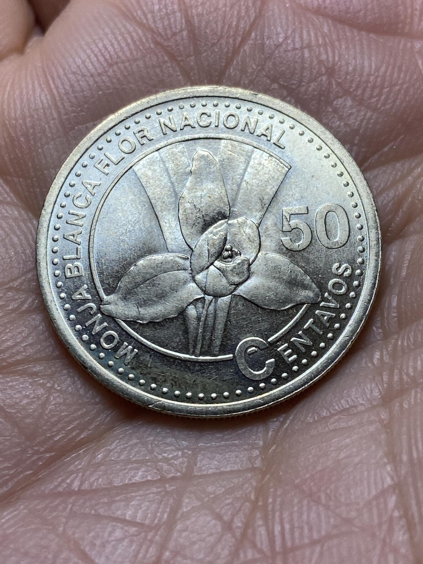 2025年第一百四十五场(总第一百七十一场）高品质英国一线回流散币年末特拍场第二场(免佣金) 危地马拉🇬🇹2001年50分