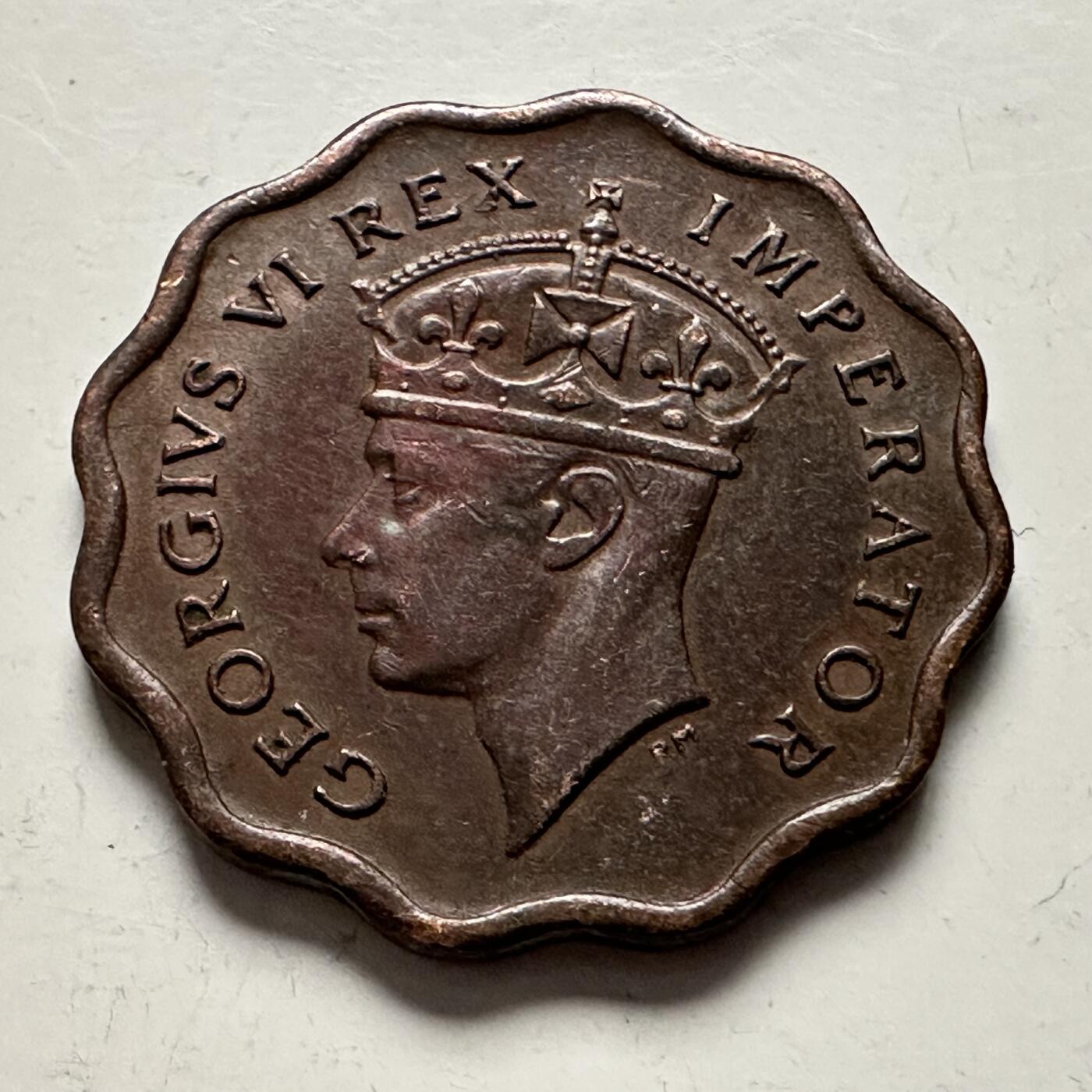 🌹外币初藏🌹🐯2025年第144场  每周二四六晚8️⃣点 接代拍 英属塞浦路斯1944年1/2皮阿斯特