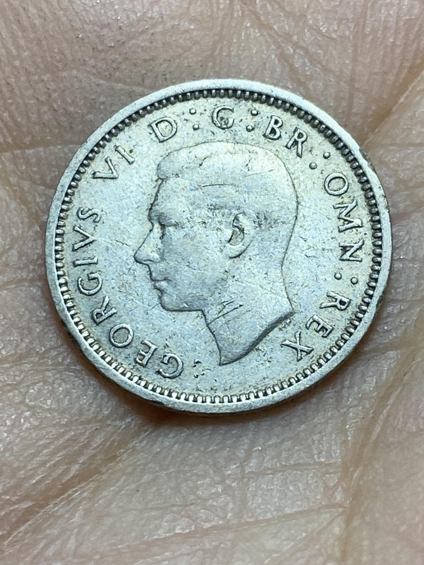 2025年第一百四十五场(总第一百七十一场）高品质英国一线回流散币年末特拍场第二场(免佣金) 英国🇬🇧1939年3便士银币(乔治六世第一版，500银)