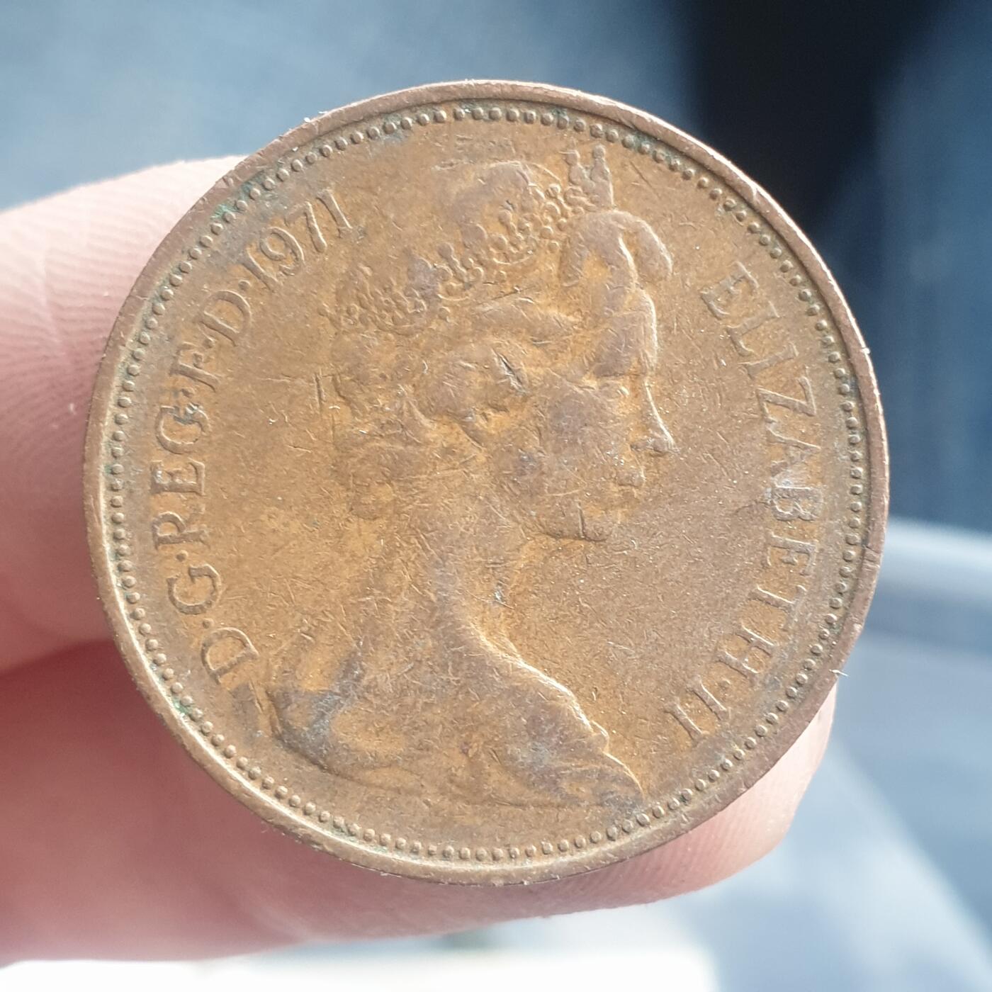 烟海杂币第11场 英国2便士铜币