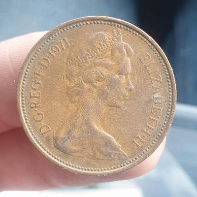 烟海杂币第11场 - 英国2便士铜币