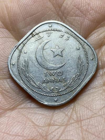 2025年第一百四十五场(总第一百七十一场）高品质英国一线回流散币年末特拍场第二场(免佣金) - 巴基斯坦🇵🇰1949年2安娜(独立后第一套第一版)