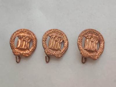 韵星假日拍卖第三十三期 -- Rimey Holidays Auction 33 - 民主德国铜级体育技能证章mini一组