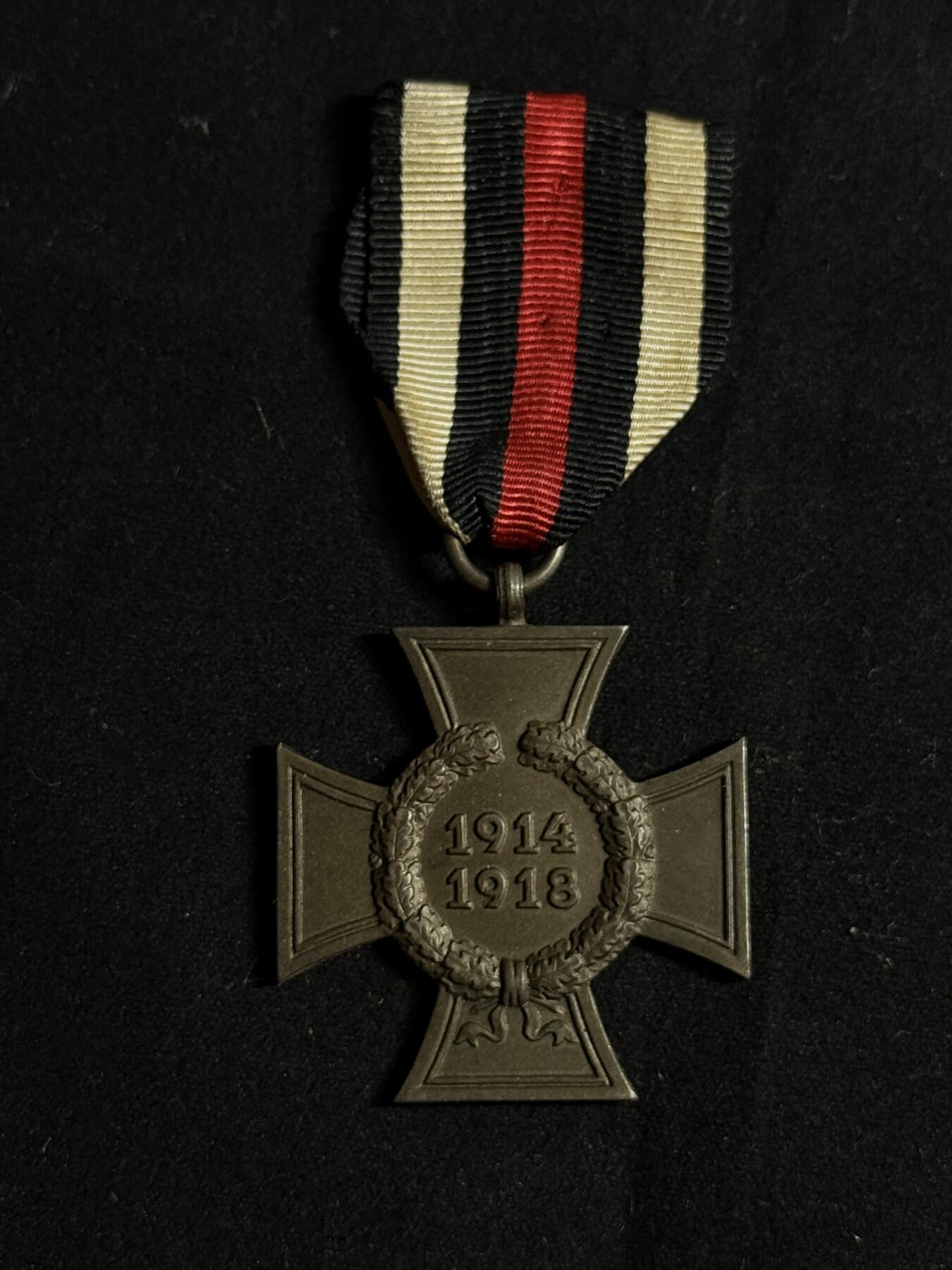 欢庆元旦！戎马世界章牌大赏第109期元旦大拍 德国一战兴登堡奖章，民事版