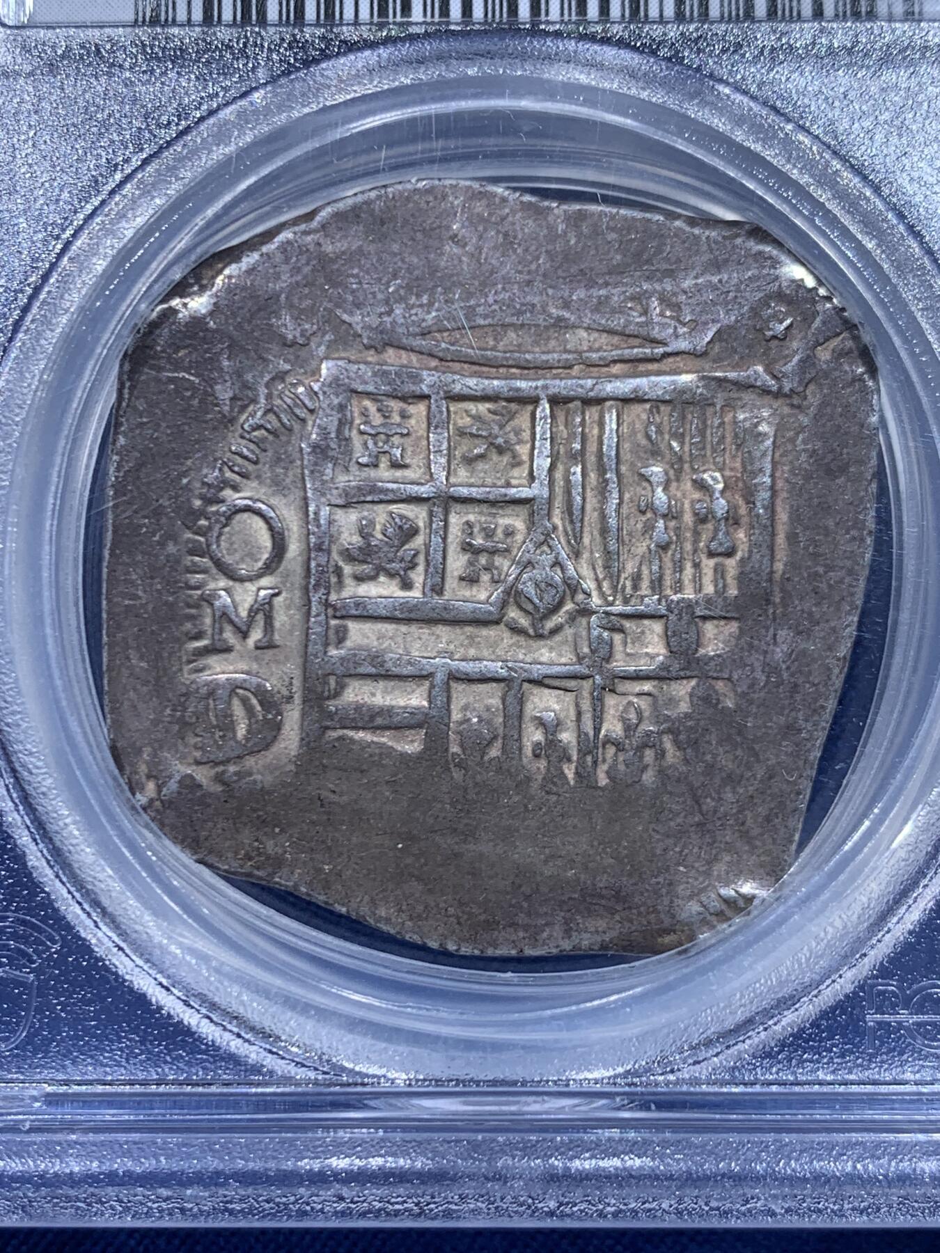 《竞宝斋》第450场 周日，周一，周二  3场连拍 （全场包邮，欢迎送拍） PCGS XF40 西属墨西哥 1618-34年 菲利普四世 8里亚尔大银币，pcgs冠军分和唯一评级记录，有高清图，状态极佳，远好于同品种的，加厚盒。