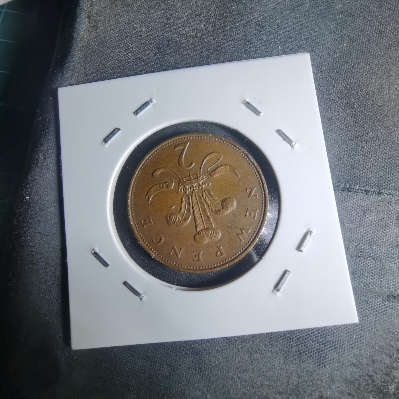 沼泽如烟--第942场 英国1971年2便士