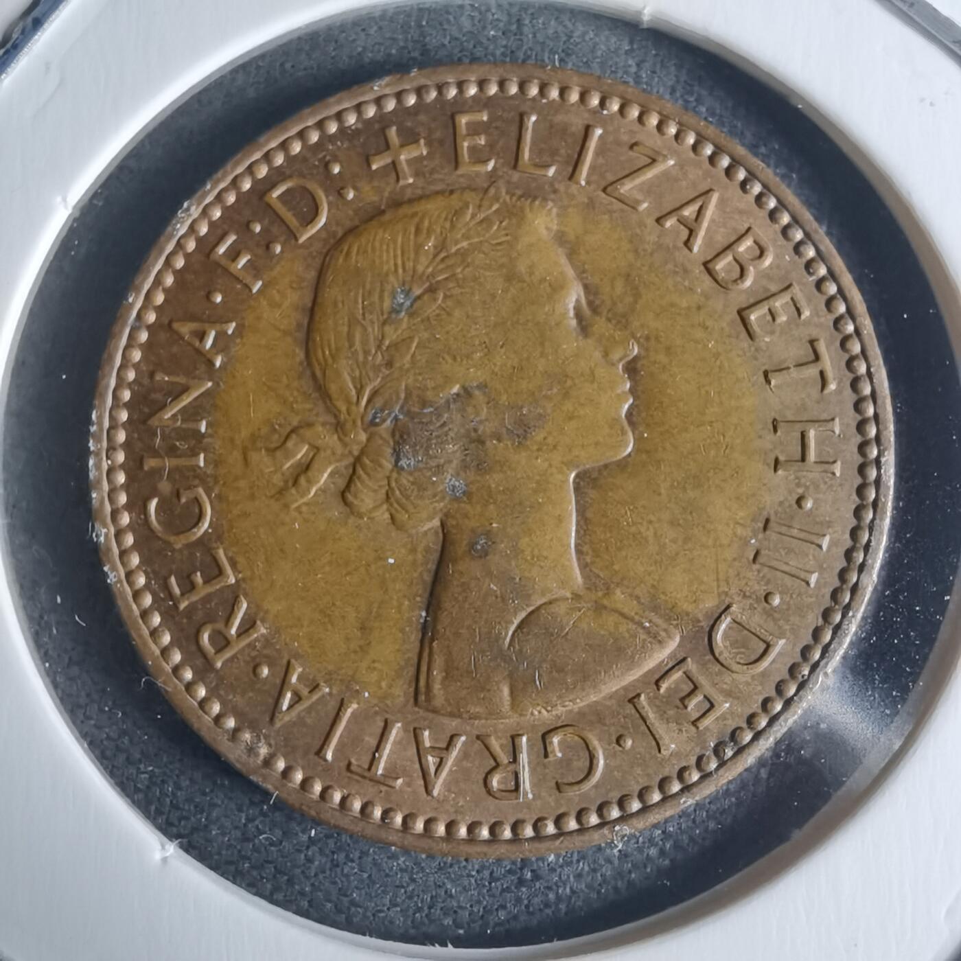 沼泽如烟--第942场 英国1967年半便士