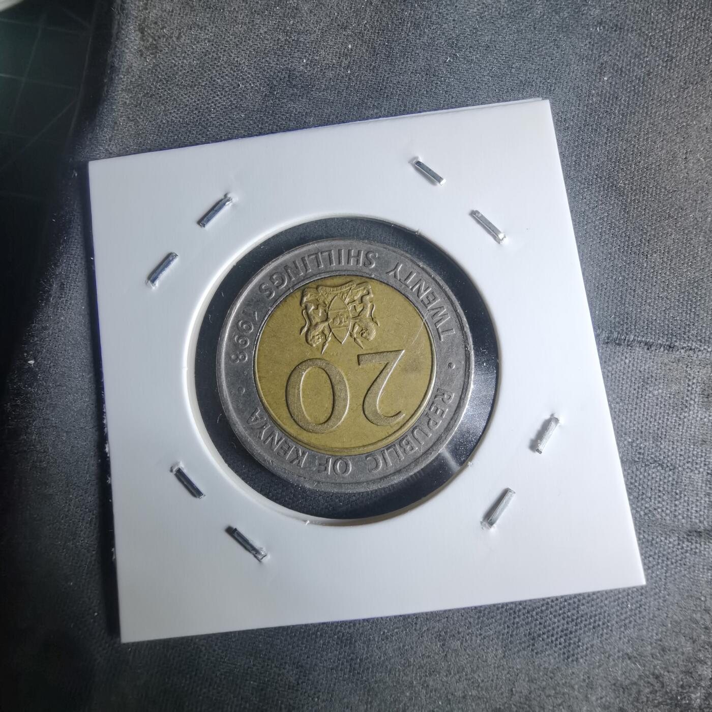 沼泽如烟--第942场 肯尼亚1998年20先令