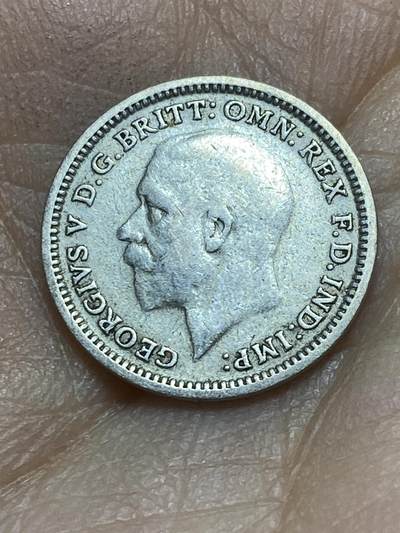 2025年第一百四十二场(总第一百六十八场）高品质英国一线回流散币年末特拍场第二场(免佣金) 英国🇬🇧1934年3便士银币(乔治五世第四版，500银)