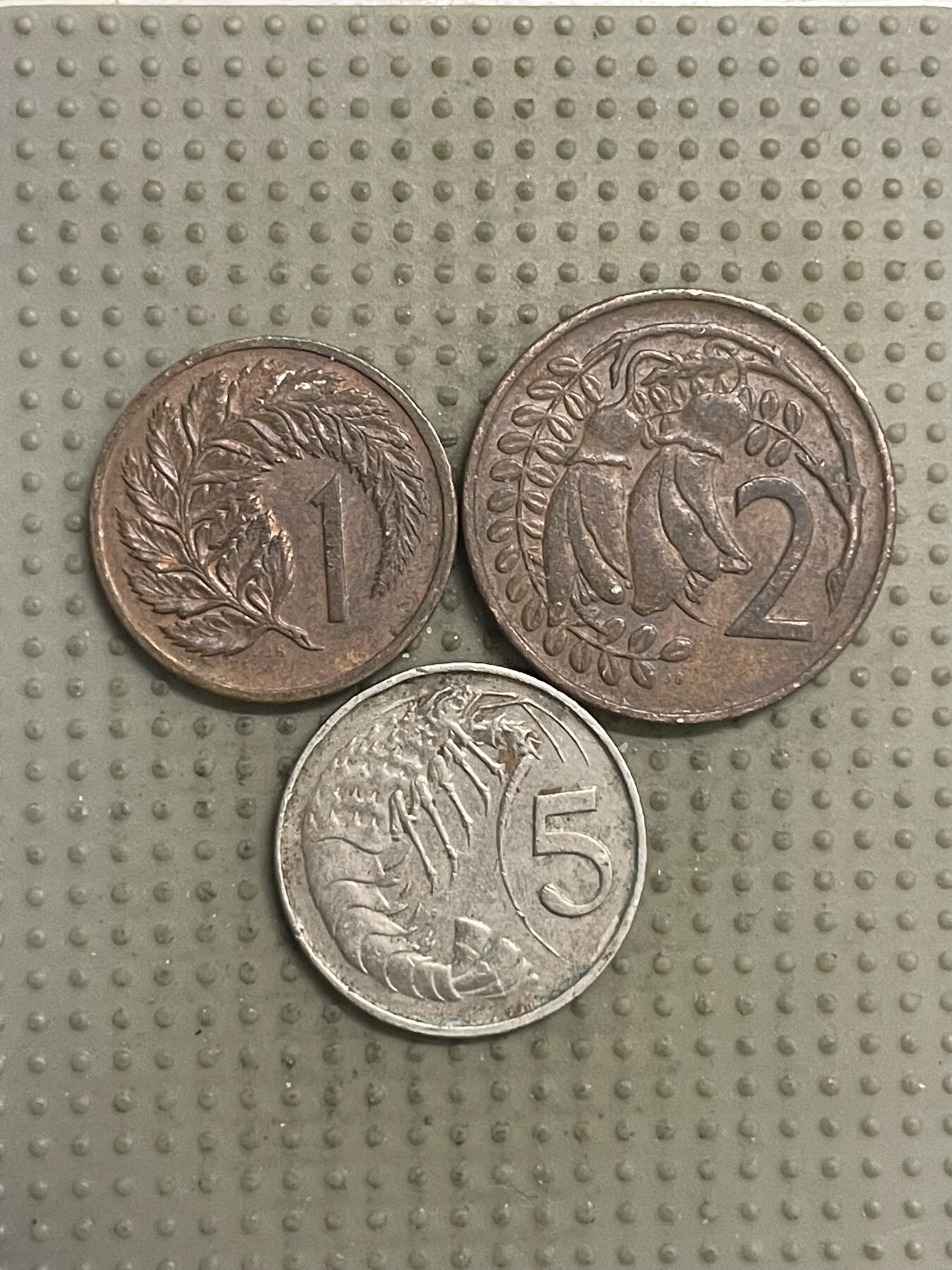 2025年第146场各国散币拍卖（总第146场） 新西兰3枚