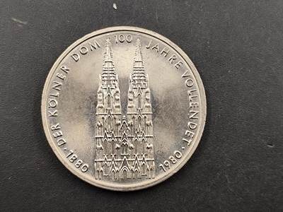 12月20日徽章钱币专场 - 德国1980年5马克纪念币