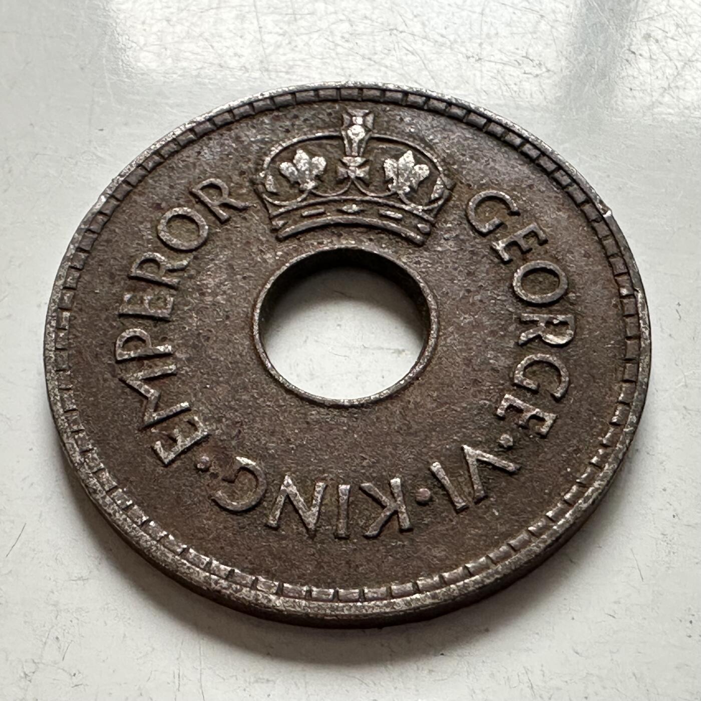 🌹外币初藏🌹🐯2025年第144场  每周二四六晚8️⃣点 接代拍 斐济1937年一便士