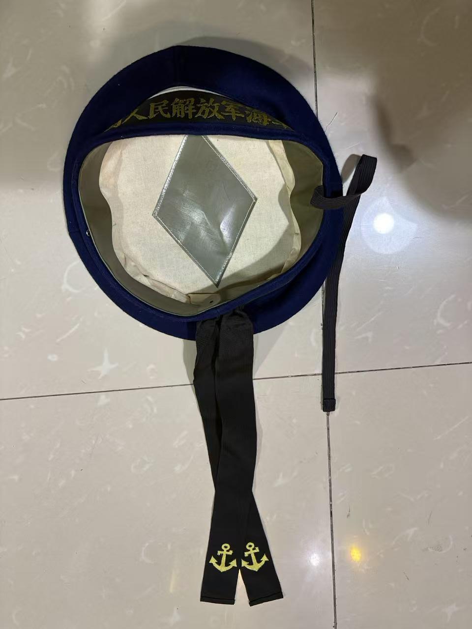 罗岚⭐爱藏⭐甄选专拍第二场-分享拍场赚佣（实体店在建中···） su-M74式冬季水兵呢帽 4号头围56