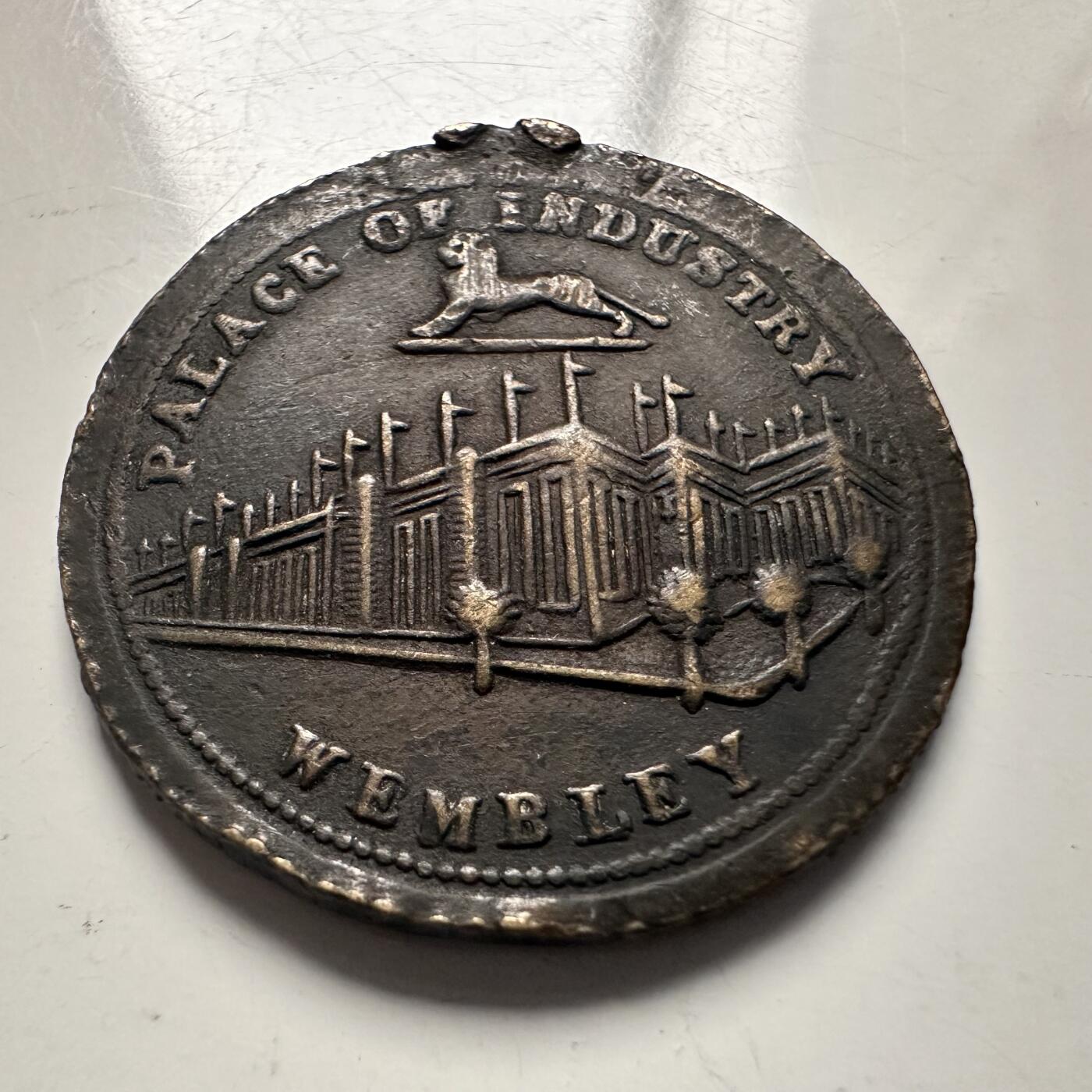 🌹外币初藏🌹🐯2025年第144场  每周二四六晚8️⃣点 接代拍 1924年英国温布利大英帝国博览会纪念章