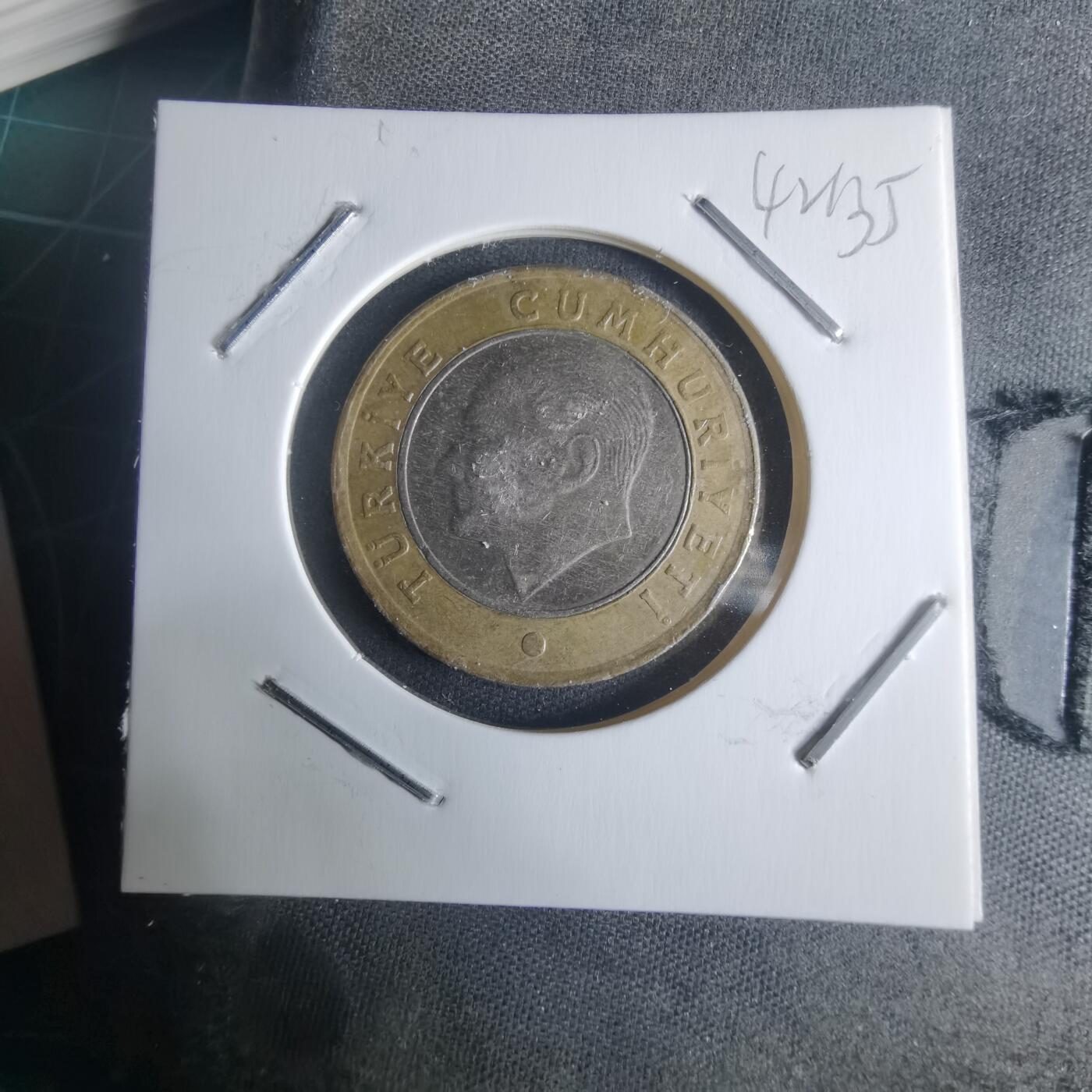 沼泽如烟--第942场 土耳其2009年1里拉