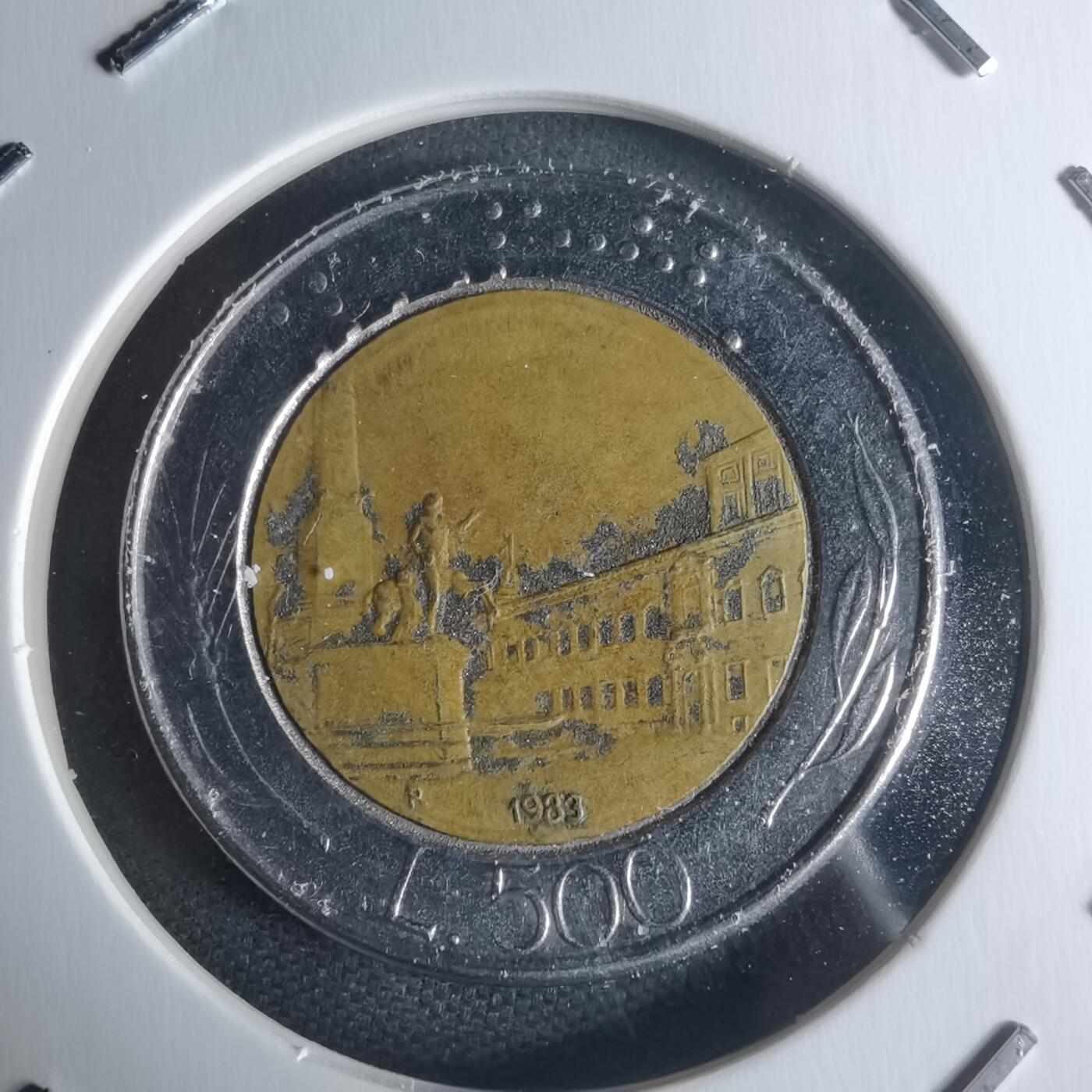 沼泽如烟--第942场 意大利1986年500里拉