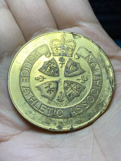 2025年第一百四十五场(总第一百七十一场）高品质英国一线回流散币年末特拍场第二场(免佣金) - 英国🇬🇧警察体育协会纪念奖章，直径44.2毫米，厚3.0毫米，重39.80克