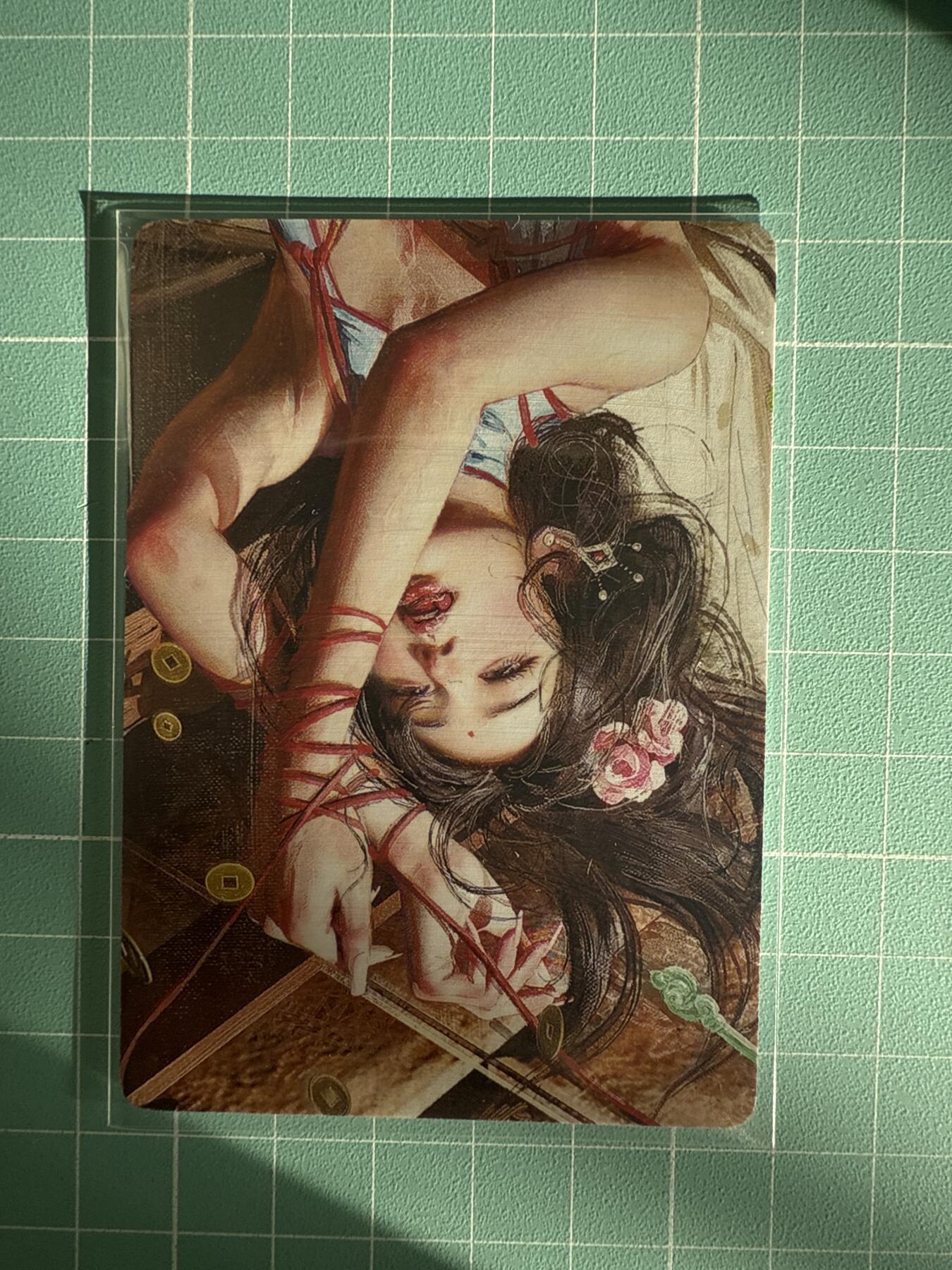 卡牌发烧友第25期，随单带裸卡，进群抢包邮红包（持续收拍品，每周日晚23:00截拍，新年第一场，福利放送，全场邮费8元，多的我补） 焱卡文化 人间传 大头卡 庞春梅