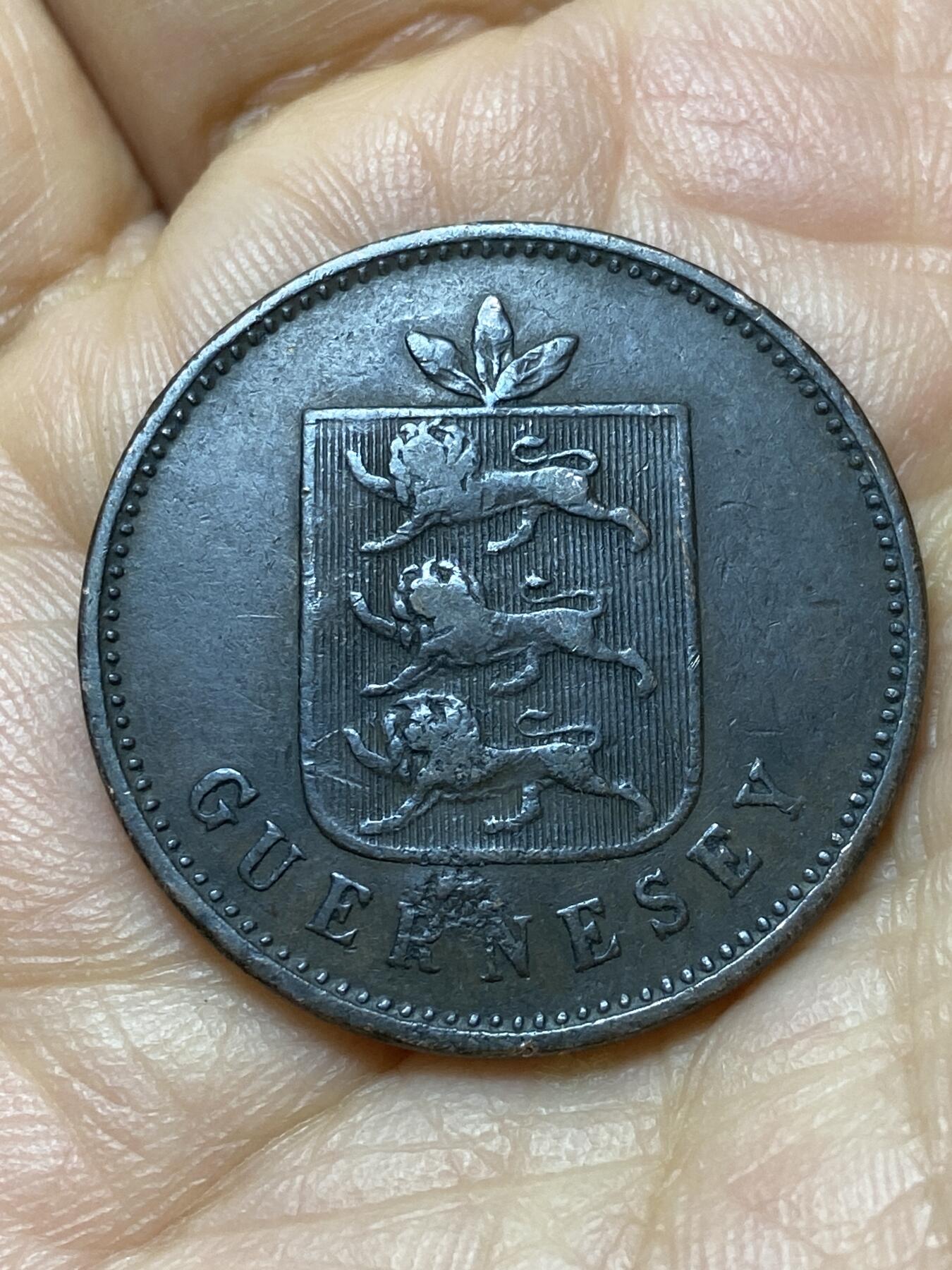 2025年第一百四十四场(总第一百七十场）品种丰富英国一线回流散币年末特拍场第一场(免佣金) 英属根西岛🇬🇬1830年4道布(第一版4道布，乔治四世逝世–威廉四世登基年，首发年仅发行2年)