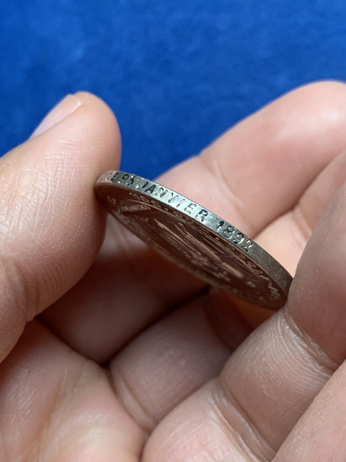 《竞宝斋》第451场 周日，周一，周二  3场连拍 （全场包邮，欢迎送拍） 法国婚姻与爱情纪念银章，13.74g，30.5mm，丰饶角边铭