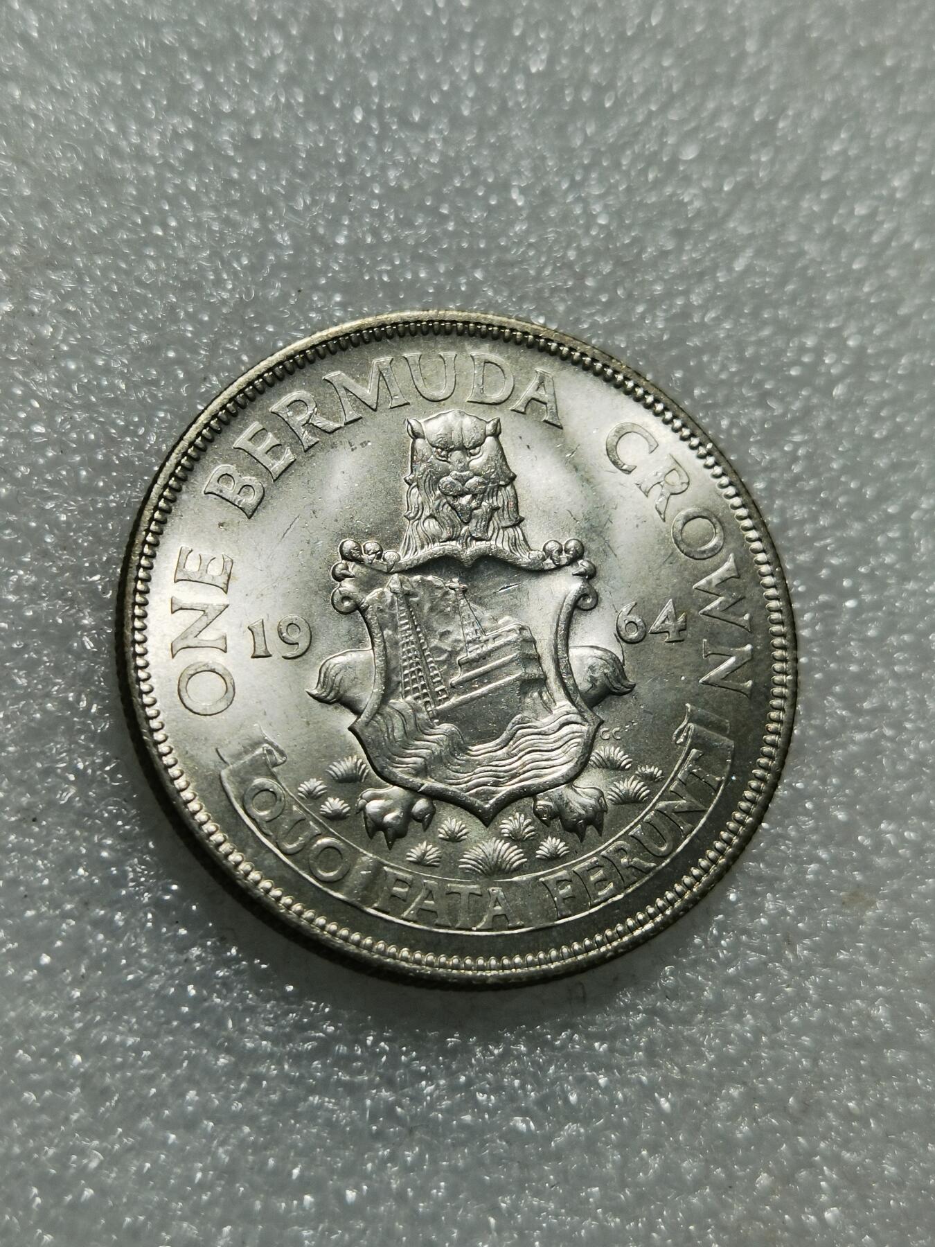 天下钱庄专场欢迎参拍 英属百慕大群岛银币