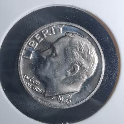 沼泽如烟--第943场 - 美国1972年十分精制币