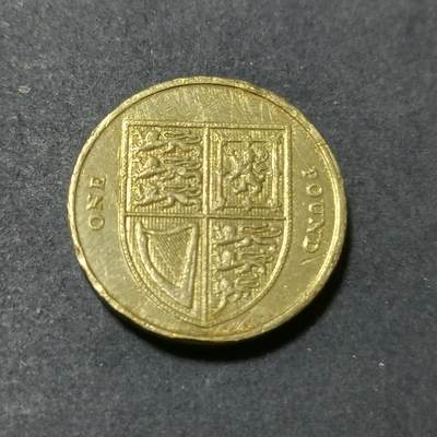 【游宝包邮场】蛇年第102期 英系国家硬币 - 英国-1镑 2012年