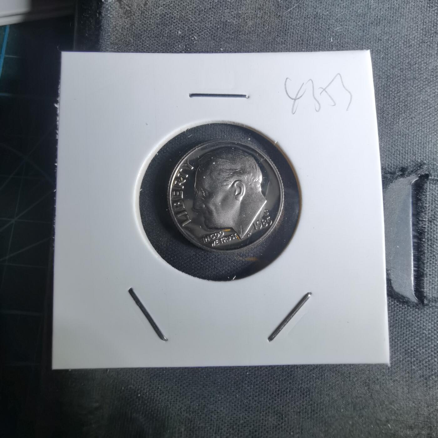 沼泽如烟--第943场 美国1985年十分精制币