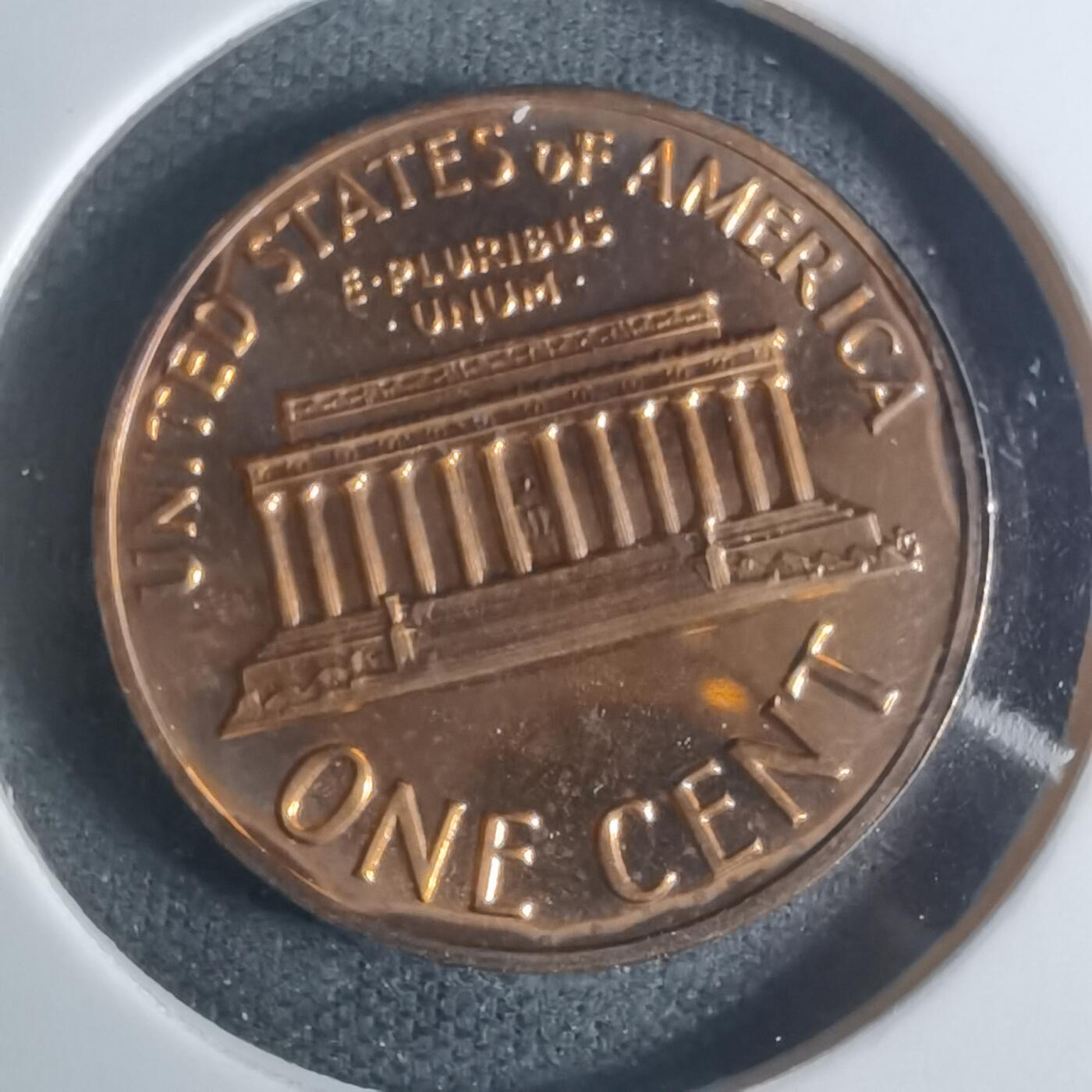 沼泽如烟--第943场 美国1971年一分精制币