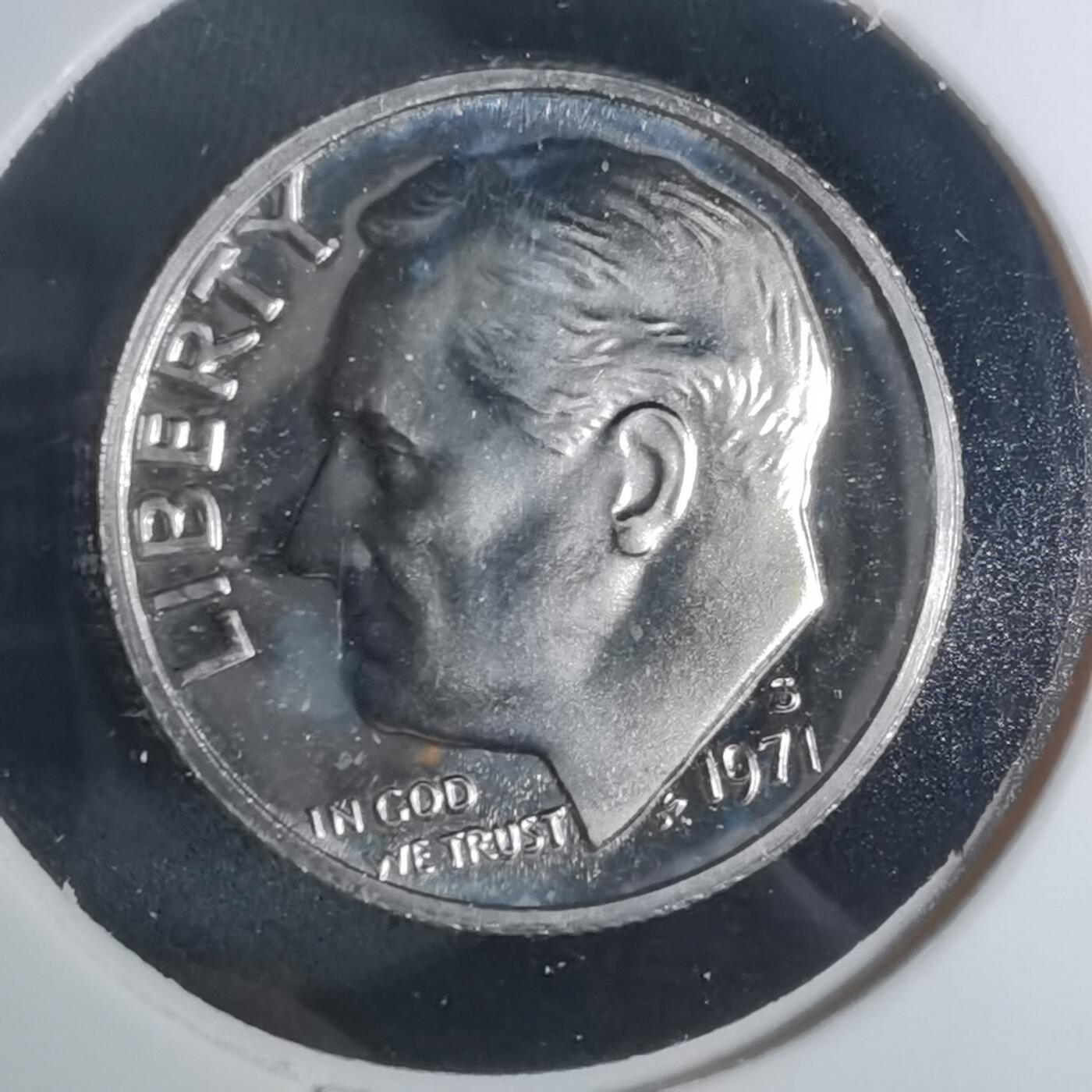 沼泽如烟--第943场 美国1971年十分精制币