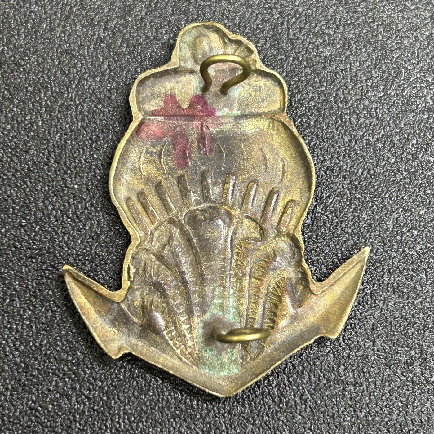 西秦中古拍卖第七十期 法国 法属印度支那伞兵证章