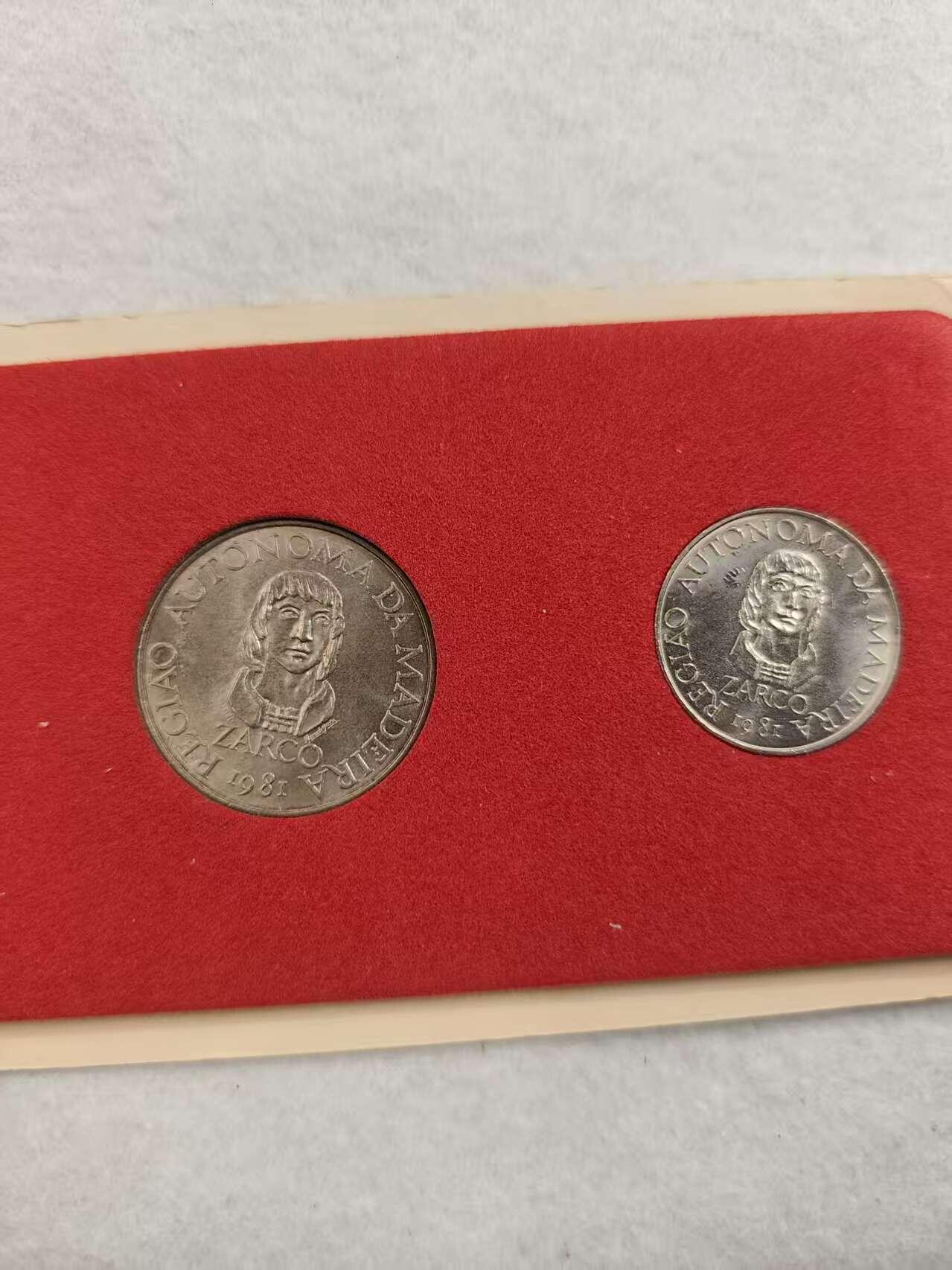 G&W世界散币，银币处理专场（第40场） 马德拉1981年2枚套