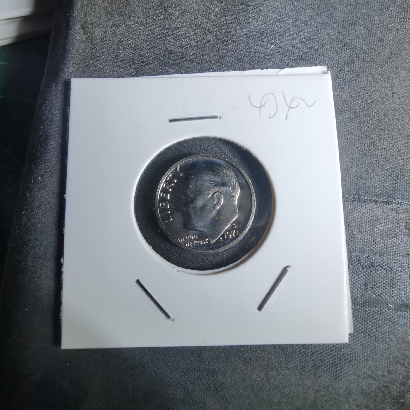 沼泽如烟--第943场 美国1971年十分精制币