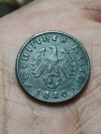 2025年第一百四十五场(总第一百七十一场）高品质英国一线回流散币年末特拍场第二场(免佣金) - 德意志第三帝国1940年5芬尼(G标，卡尔斯鲁厄造)