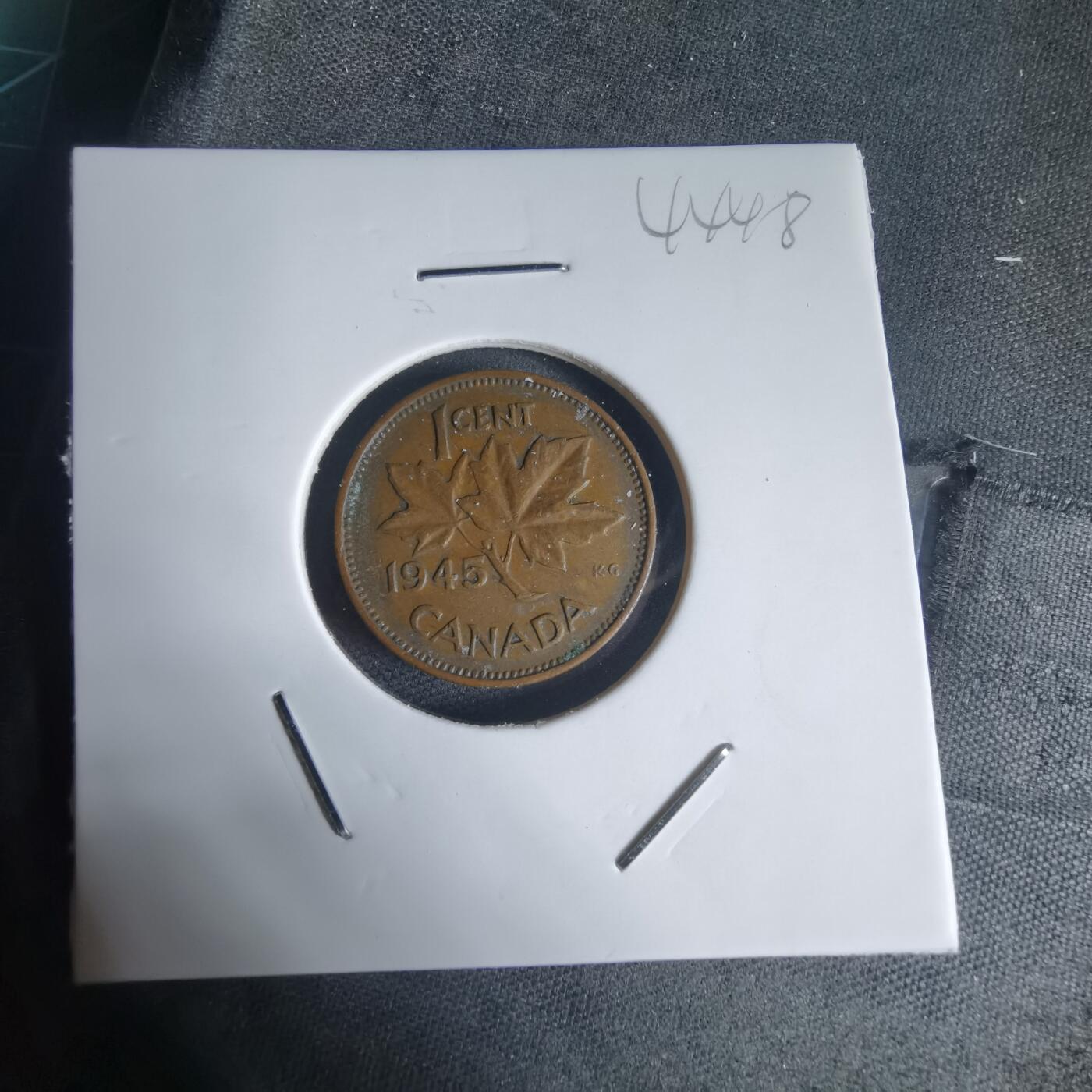 沼泽如烟--第944场 加拿大1945年一分