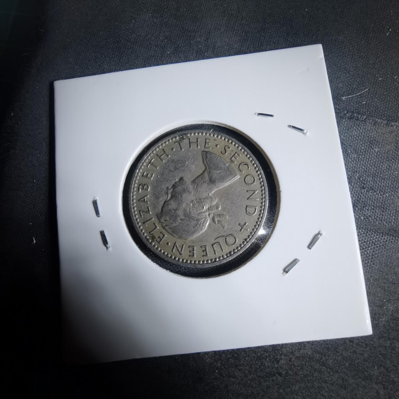 沼泽如烟--第944场 新西兰1965年1先令