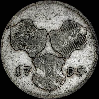 【雨安】【直播拍卖】【世界币章121期-裸币】2025-12-26 周五 19:30 保真 - [裸币各国] Austria 奥地利 3克鲁泽 1795年