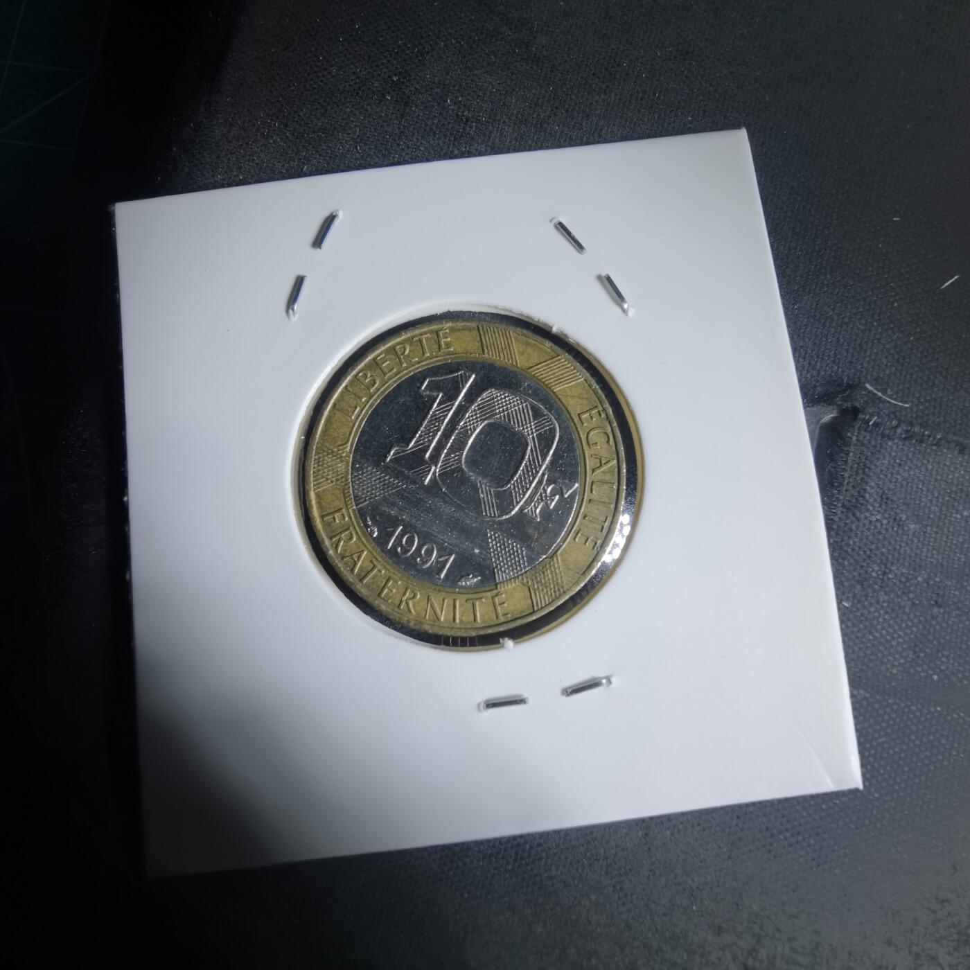 沼泽如烟--第944场 法国1991年10法郎